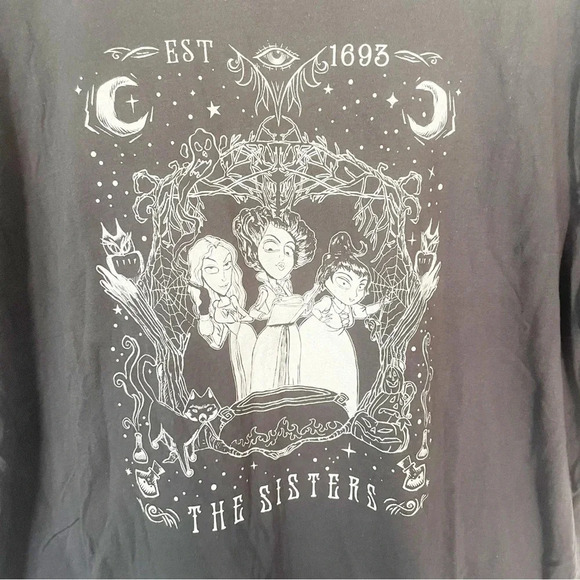 Women’s Disney Hocus Pocus Cotton Tee Size 2X - Picture 4 of 6
